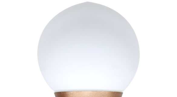 LED電球「雪ガラス」