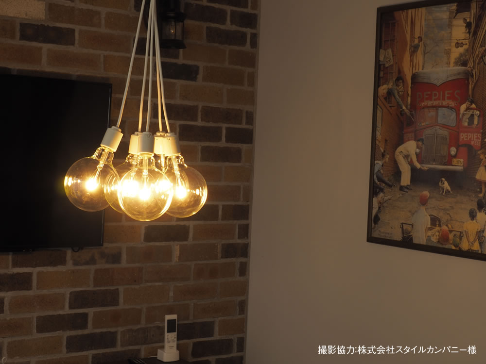 フィラメントLED電球「Siphon」 Ball125 LDF001-C ボール125
